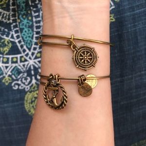 Nautical Alex & Ani Charm Bangles
